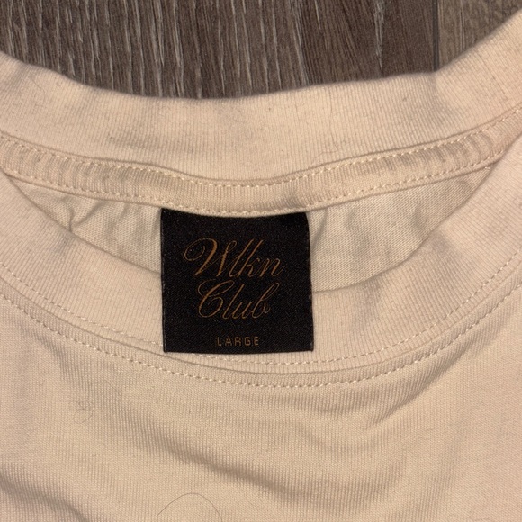 Cream Short Sleeve Tee - Picture 4 of 5